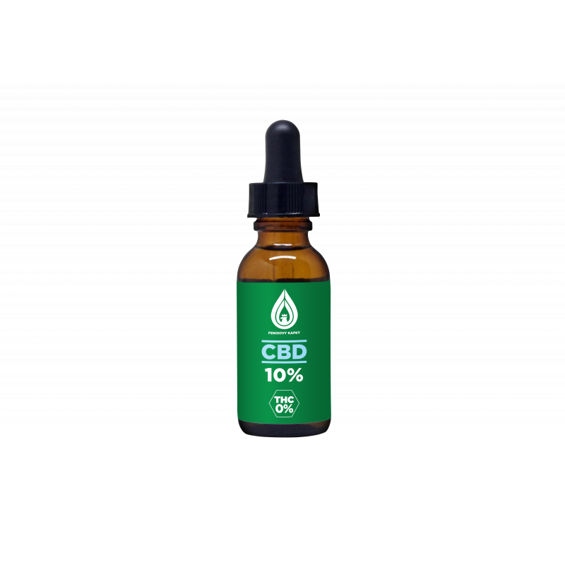 Fénixovy kapky CBD olej 10% bez aroma, 10ml