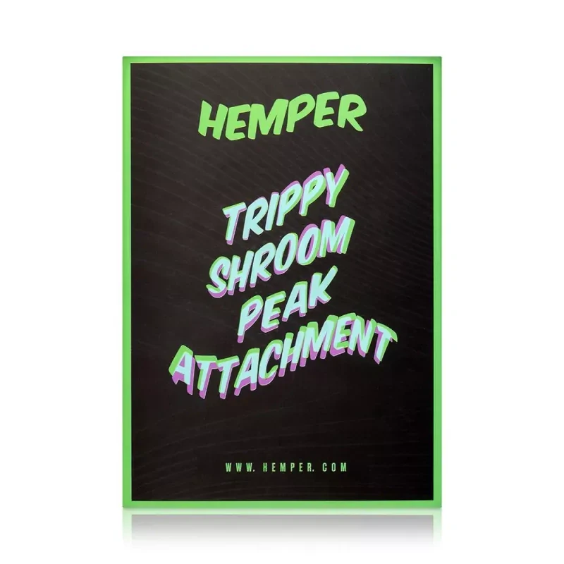 Puffco Peak (PRO) skleněný nástavec Hemper – Trippy Shroom