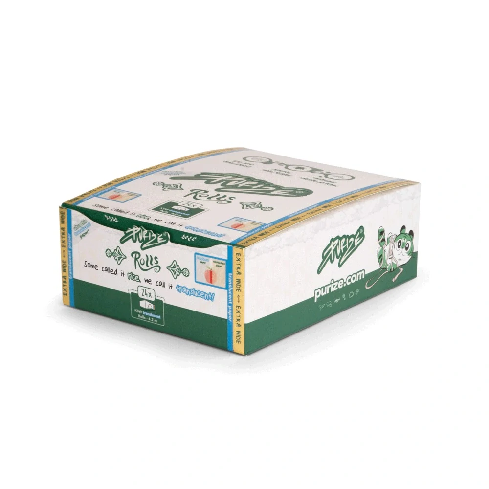 PURIZE průsvitné rolovací papírky Translucent Wide Rolls, 4,2 m