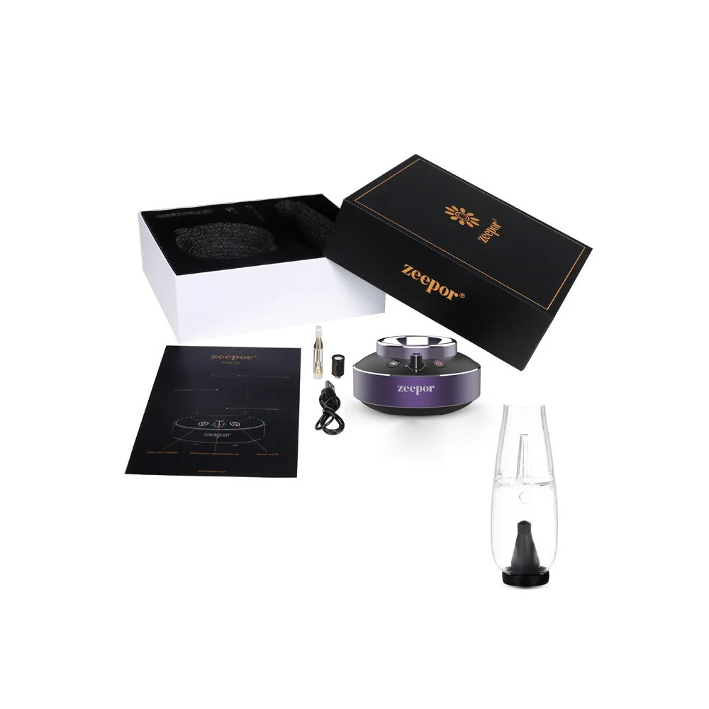 Zeepor Vaporizer Halo Filter Purple, vaporizér