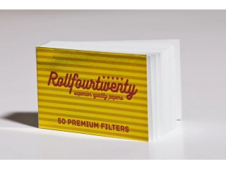 Filtry ROLLFOURTWENTY FILTERS, 50ks v balení