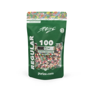 Purize Regular 9 mm filtry barevné, PE sáček 100 ks