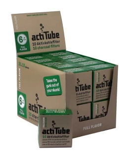 Filtry ActiTube EXTRASLIM, 6mm - 10ks v balení | box 20
