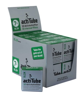 Filtry ActiTube SLIM, 7mm - 10ks v balení | box 20
