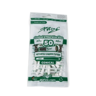Purize XTRA Slim Size Conical 5-6 mm bílé, sáček 50 ks