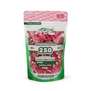 Purize XTRA Slim 6 mm filtry růžové, sáček 250 ks