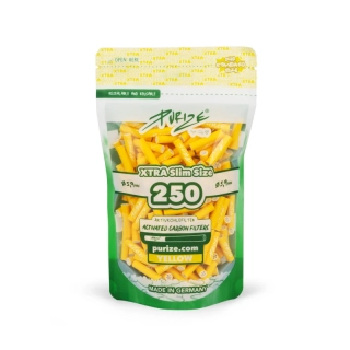 Purize XTRA Slim 6 mm filtry žluté, sáček 250 ks