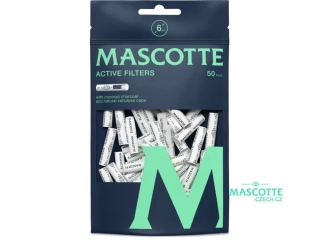 Uhlíkové filtry Mascotte Active Filter, 50 ks v balení