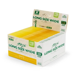 PURIZE papírky Long Size Wide, 42 ks v balení, nebělené | box 40 ks