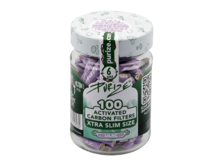 Purize XTRA Slim 6 mm filtry fialové, sklenice 100 ks