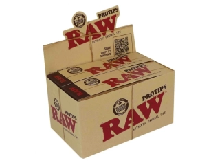 Filtry RAW PRO - široké, nebělené, perforované 21 ks v balení | box 24ks