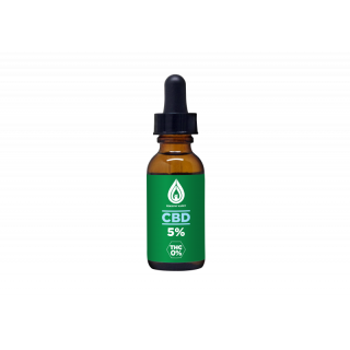 Fénixovy kapky CBD olej 5% bez aroma, 10ml